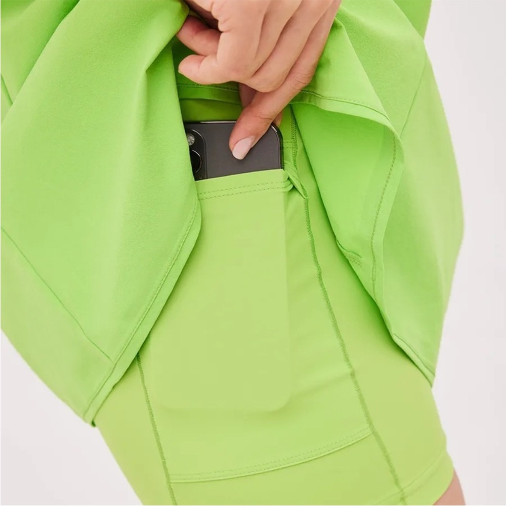 Outdoor Voices Exercise Dress Green Cross Back Tennis Athleisure XL - Picture 2 of 8